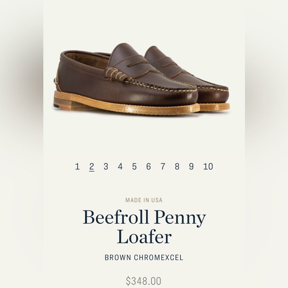 Oak Street Leather Loafers - Picture 2 of 5